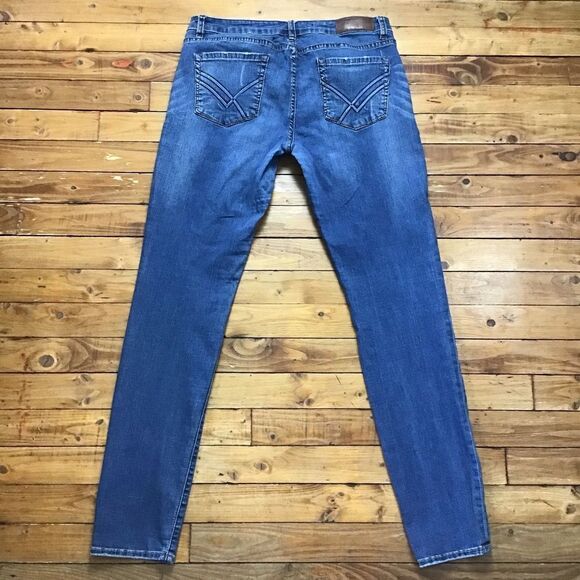 WILLIAM Rast jeans Reese skinny size 31 ripped light denim jeans boyfriend - Picture 2 of 15